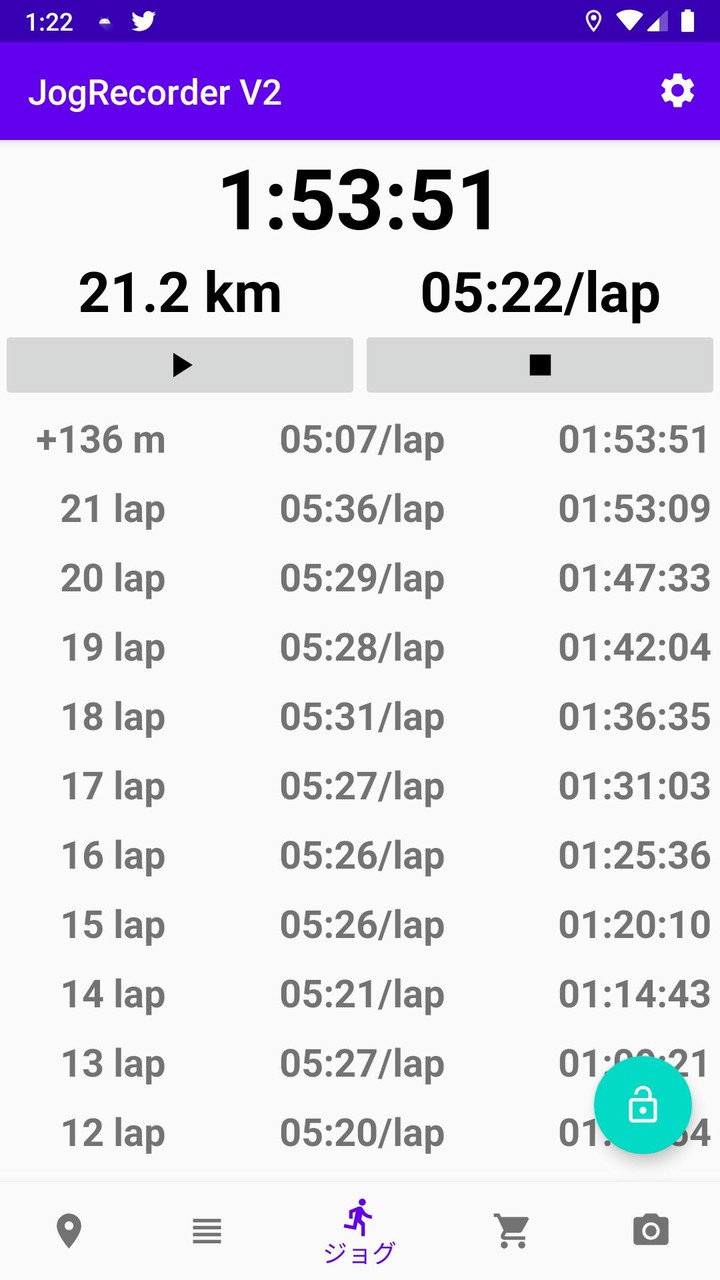 JogRecorderV2　ジョギング・ランニング記録アプリ screenshot image 29_Popularmodapk.com