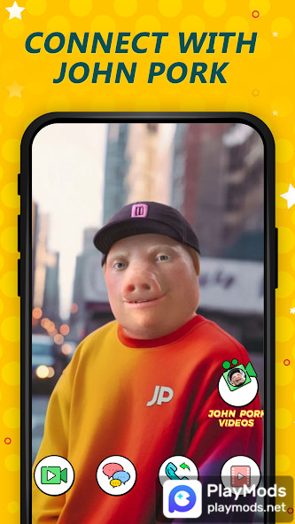 John Pork In Video Call<span>(No Ads Free Rewards)</span> screenshot image 5_Popularmodapk.com