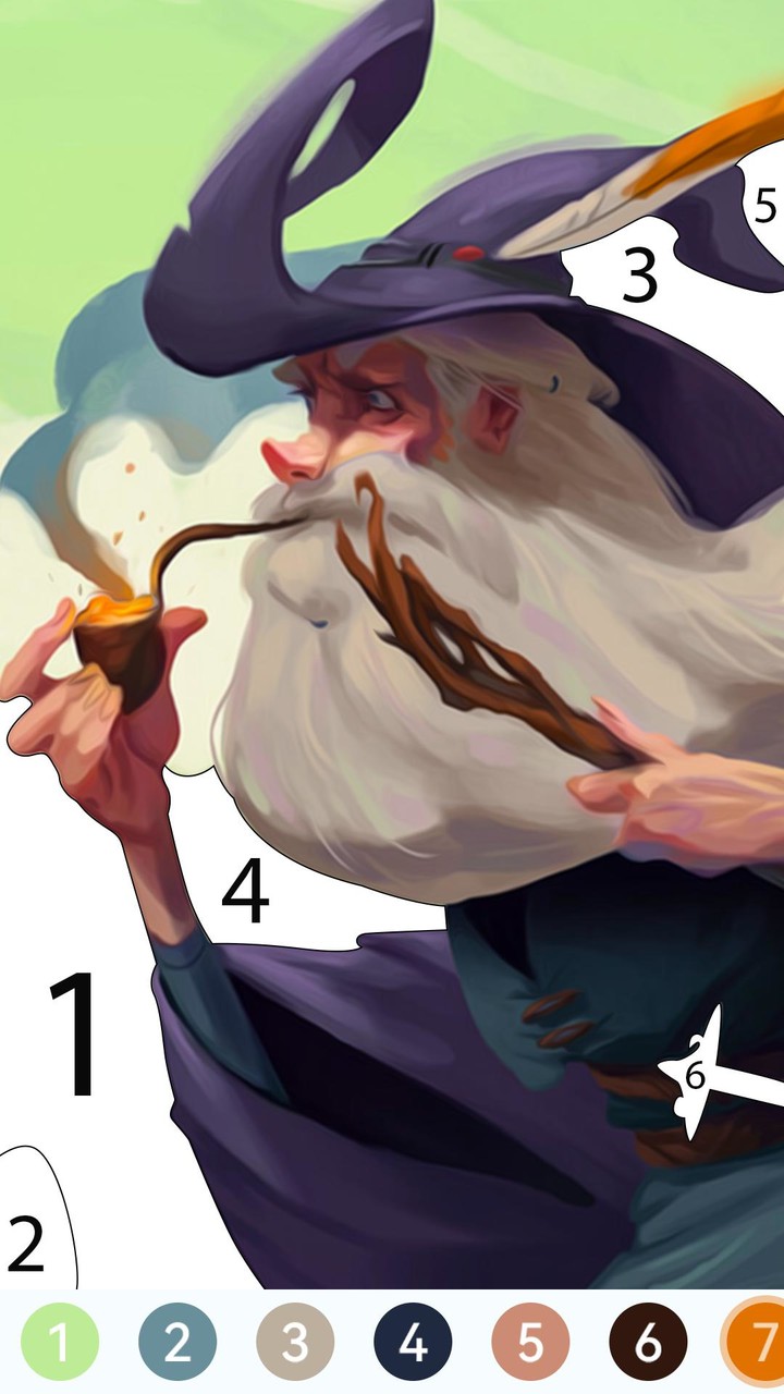 LOTR Color by Number screenshot image 5_Popularmodapk.com