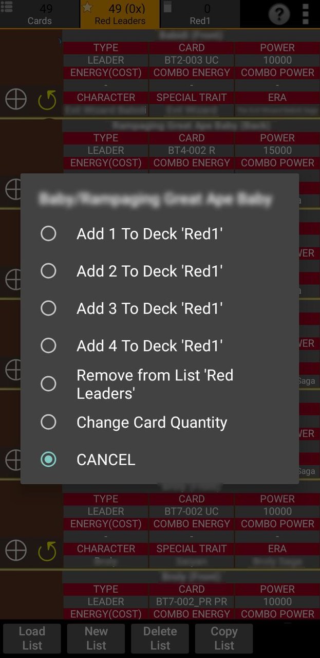 Database for Super Ball TCG screenshot image 4_Popularmodapk.com