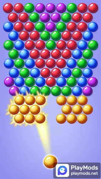 Bubble Shooter - Pop Bubbles<span>(No Ads)</span> screenshot image 2_Popularmodapk.com
