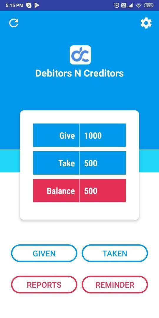 Debtors and Creditors screenshot image 1_Popularmodapk.com