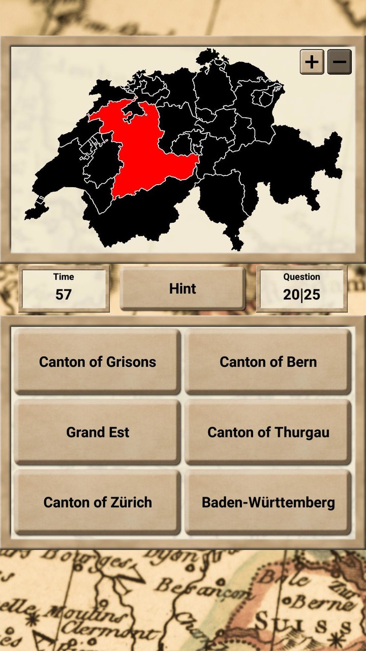 Europe Geography - Quiz Game screenshot image 3_Popularmodapk.com