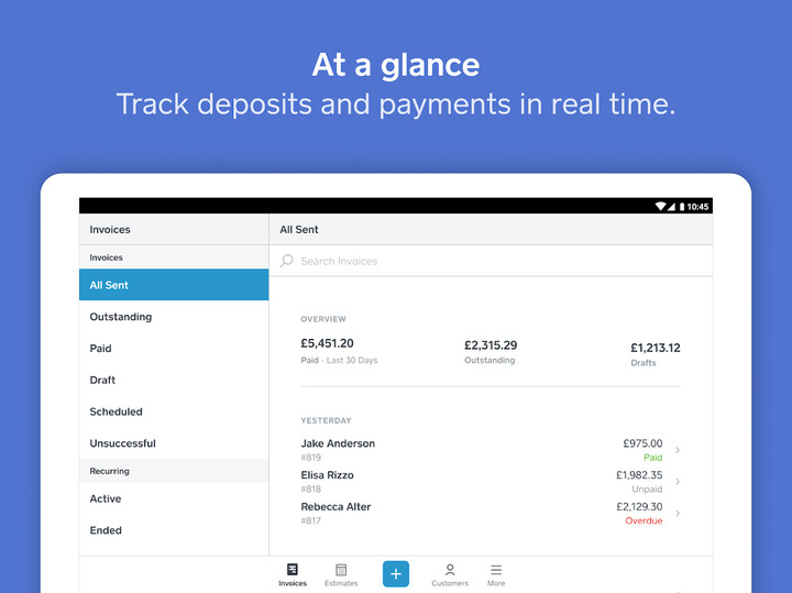 Square Invoices screenshot image 4_Popularmodapk.com