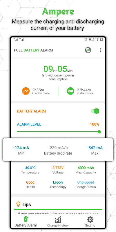 Full Battery Alarm screenshot image 5_Popularmodapk.com