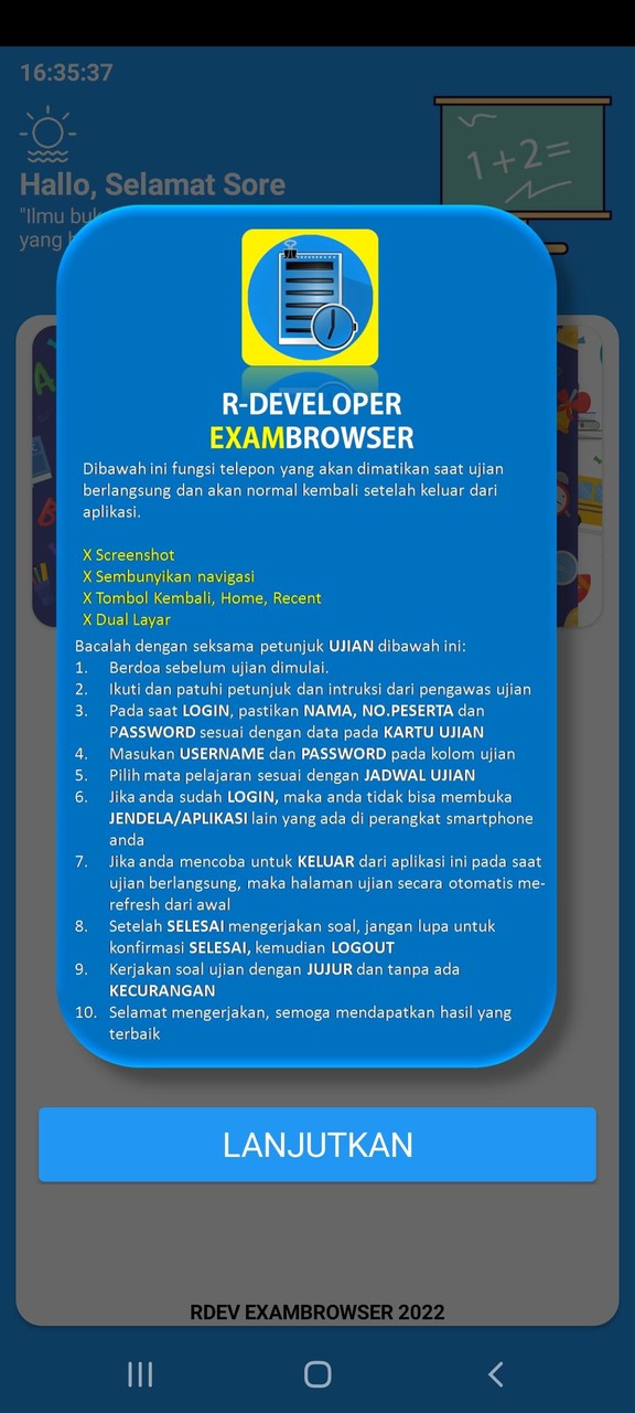Exam Browser 2022 screenshot image 4_Popularmodapk.com