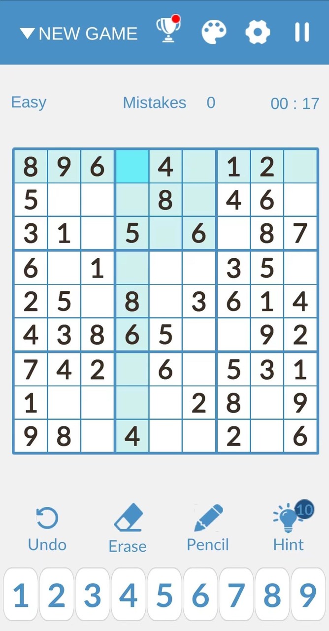 Sudoku - Classic Sudoku Puzzle screenshot image 2_Popularmodapk.com