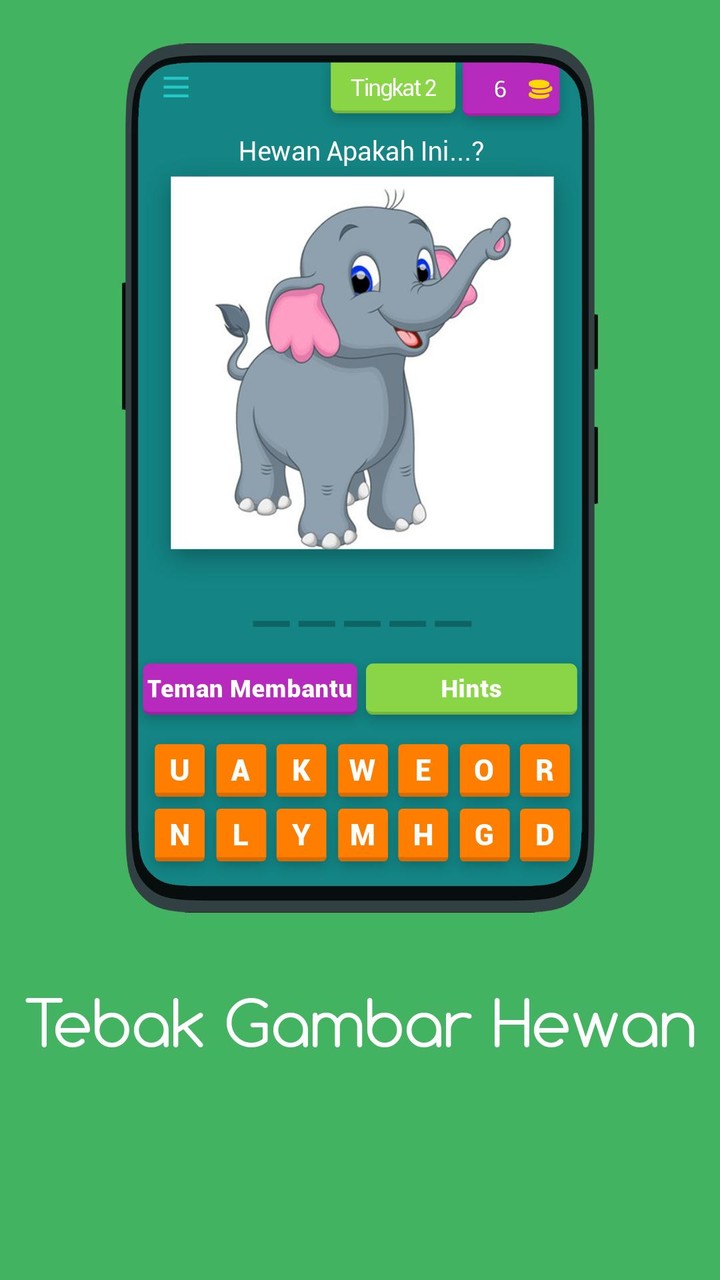 Tebak Gambar Hewan screenshot image 3_Popularmodapk.com