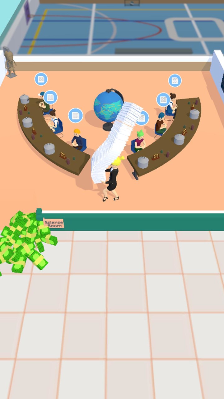 School Arcade Idle screenshot image 9_Popularmodapk.com