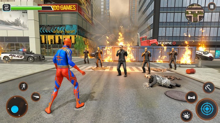 Superhero Games: Spider Hero screenshot image 7_Popularmodapk.com
