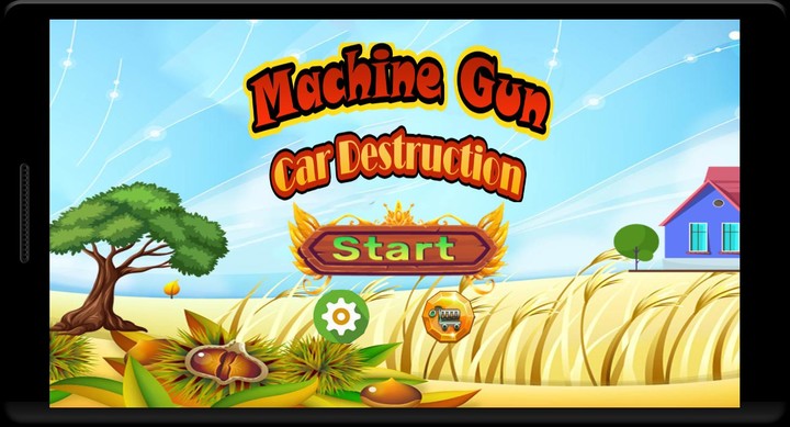 Machine Gun Car Destruction screenshot image 2_Popularmodapk.com
