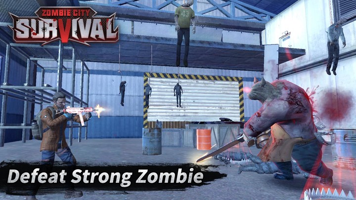 Zombie City : Dead Zombie Survival Shooting Games screenshot image 3_Popularmodapk.com