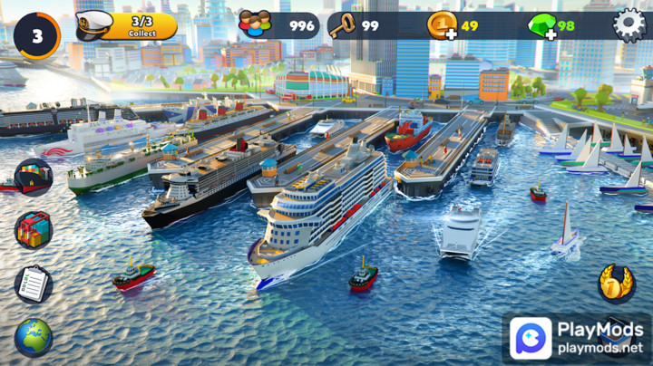 Port City: Ship Tycoon Games<span>(Ad-free and rewarded)</span> screenshot image 1_Popularmodapk.com