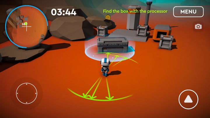 Robot escape Mars screenshot image 3_Popularmodapk.com