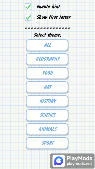 Hangman<span>(No Ads)</span> screenshot image 4_Popularmodapk.com