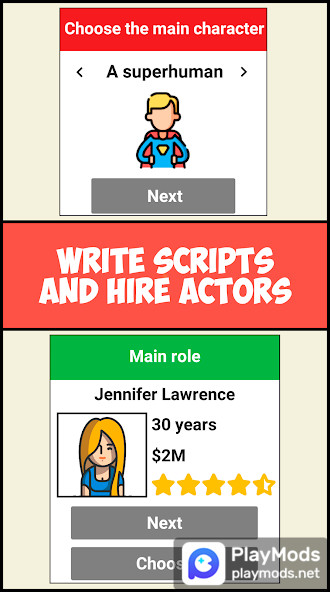 Movie Director Simulator<span>(No Ads)</span> screenshot image 3_Popularmodapk.com