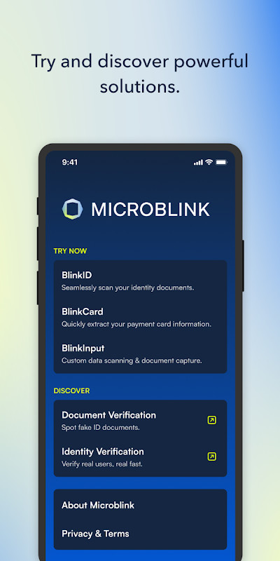 Microblink Vision screenshot image 2_Popularmodapk.com