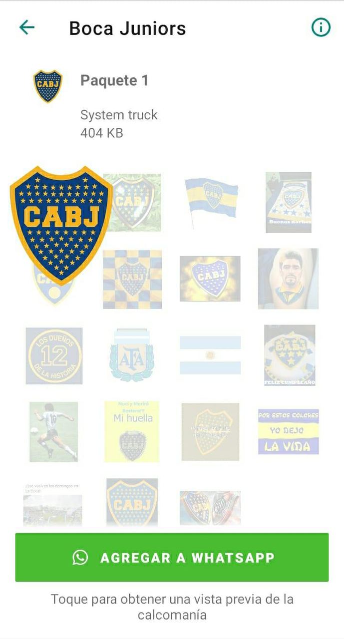 Stickers de Boca Juniors screenshot image 4_Popularmodapk.com