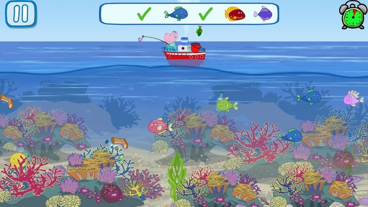 Funny Kids Fishing Games screenshot image 2_Popularmodapk.com