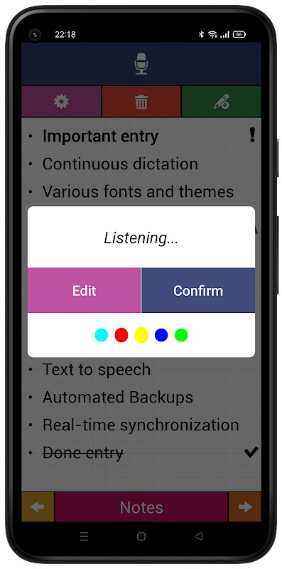 Notebook with speech to text screenshot image 1_Popularmodapk.com