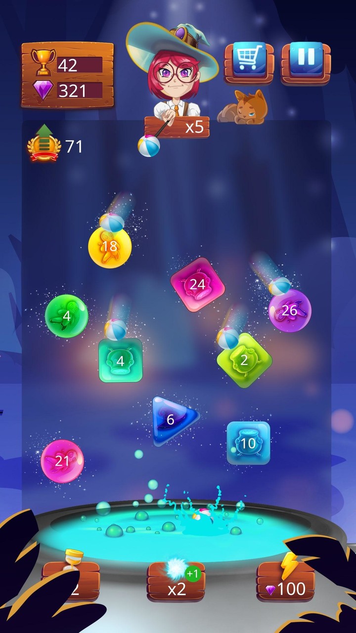 Magic Potion School for Witch screenshot image 4_Popularmodapk.com