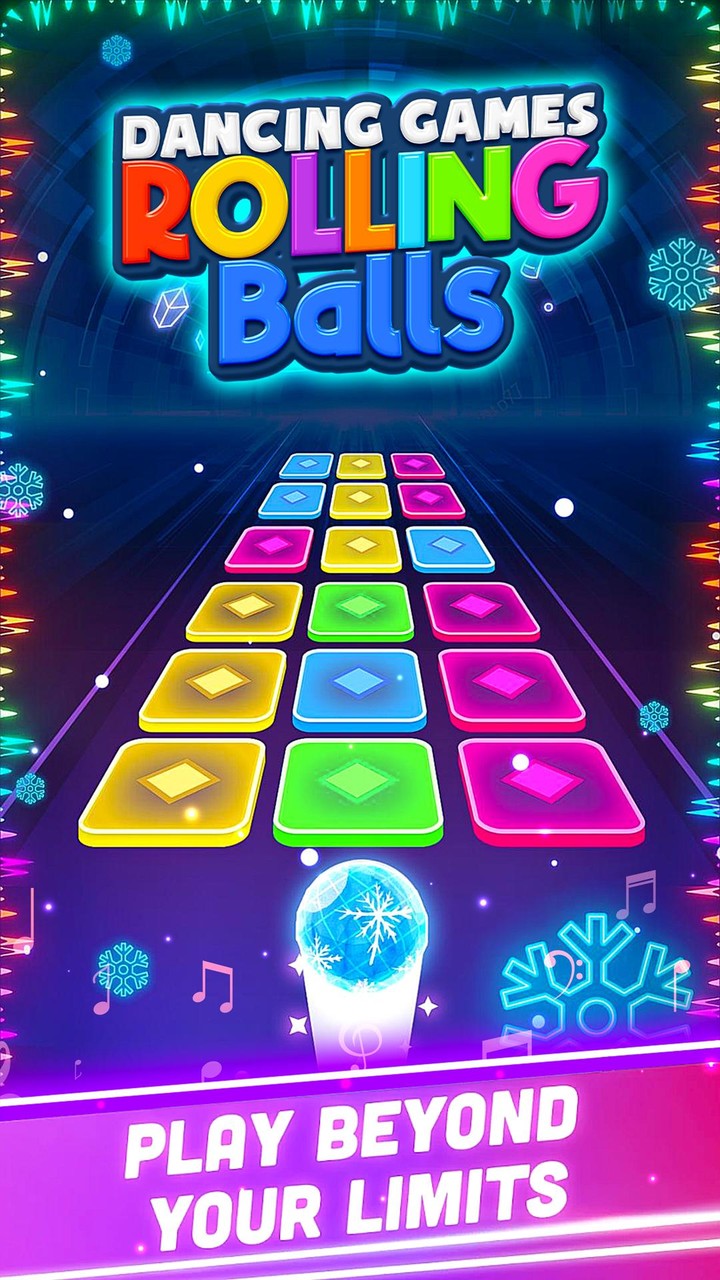 Rolling Balls - Dancing Games screenshot image 1_Popularmodapk.com