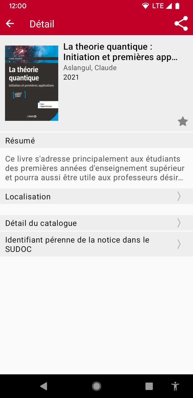 Bibliothèques du Cnam screenshot image 5_Popularmodapk.com