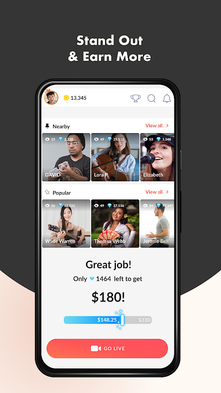 Tango-Live Stream & Video Chat screenshot image 6_Popularmodapk.com