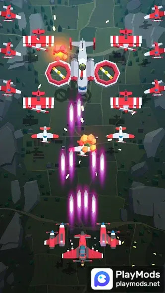 Burning Sky: Aircraft Combat 3D(Unlimited Currency) screenshot image 4_Popularmodapk.com