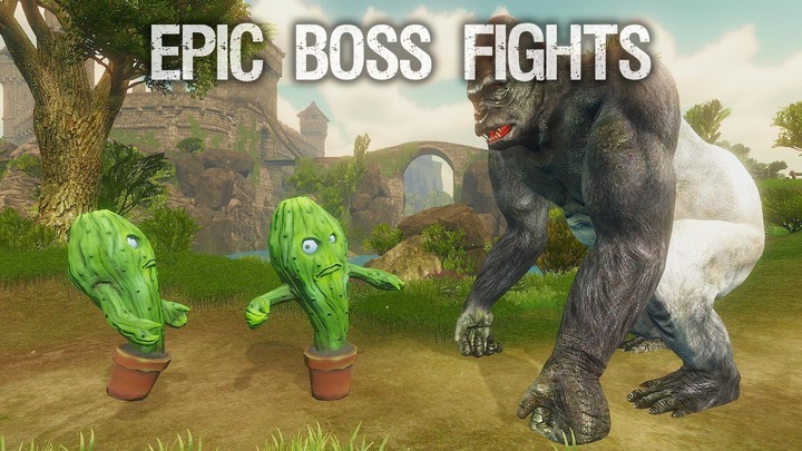 Cactus Fighter Simulator screenshot image 2_Popularmodapk.com