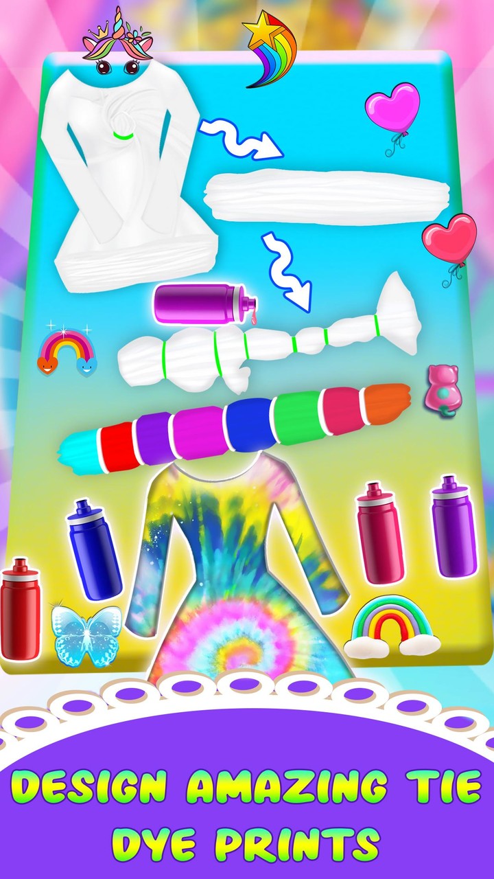 Tie Dye Dress Design Art screenshot image 2_Popularmodapk.com
