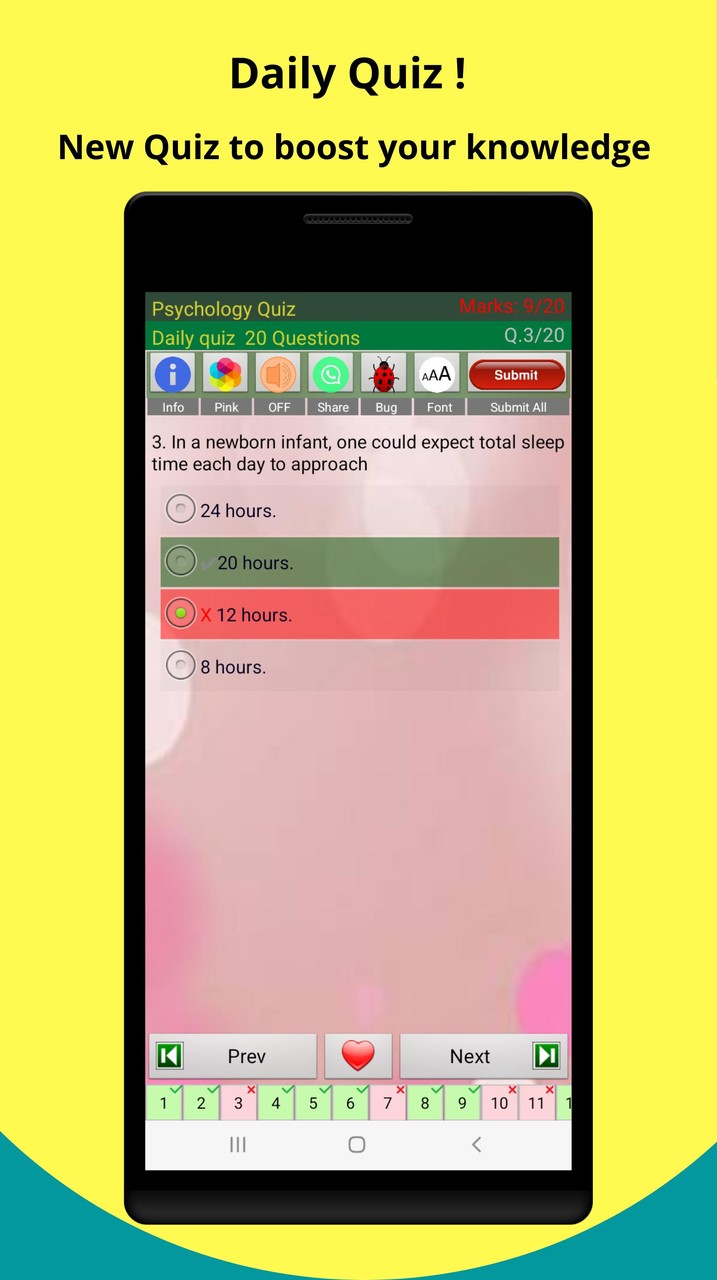 Psychology Quiz screenshot image 21_Popularmodapk.com