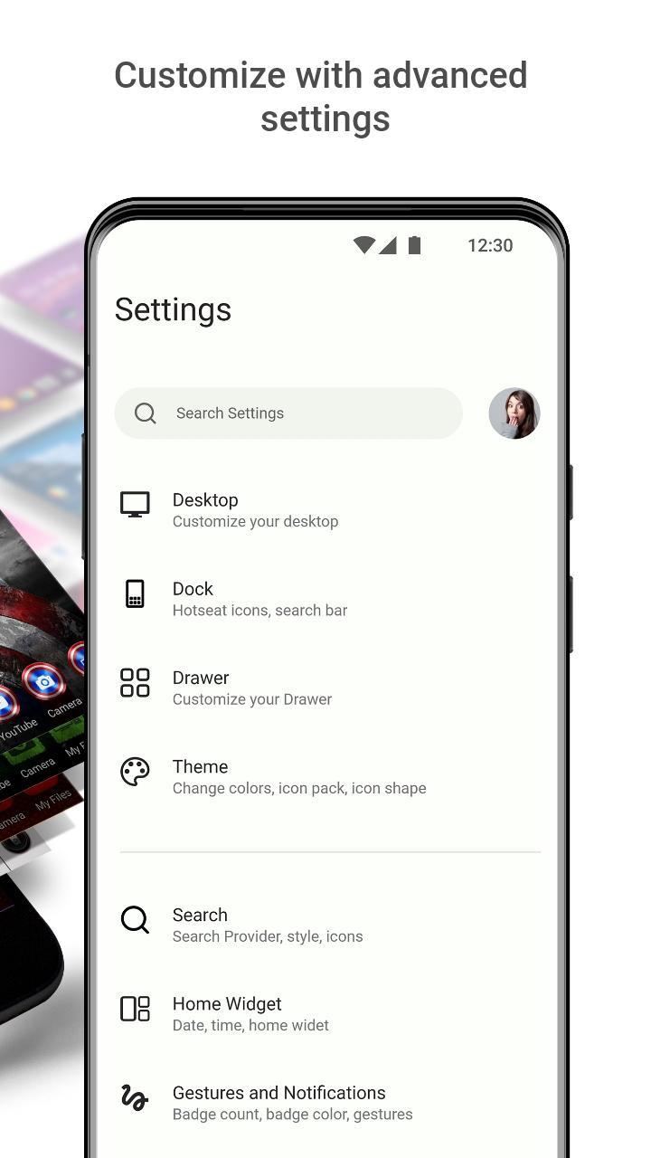Launcher for Android 13 Style screenshot image 5_Popularmodapk.com