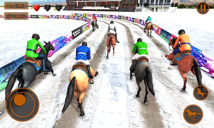 Mounted Horse Racing Games screenshot image 3_Popularmodapk.com