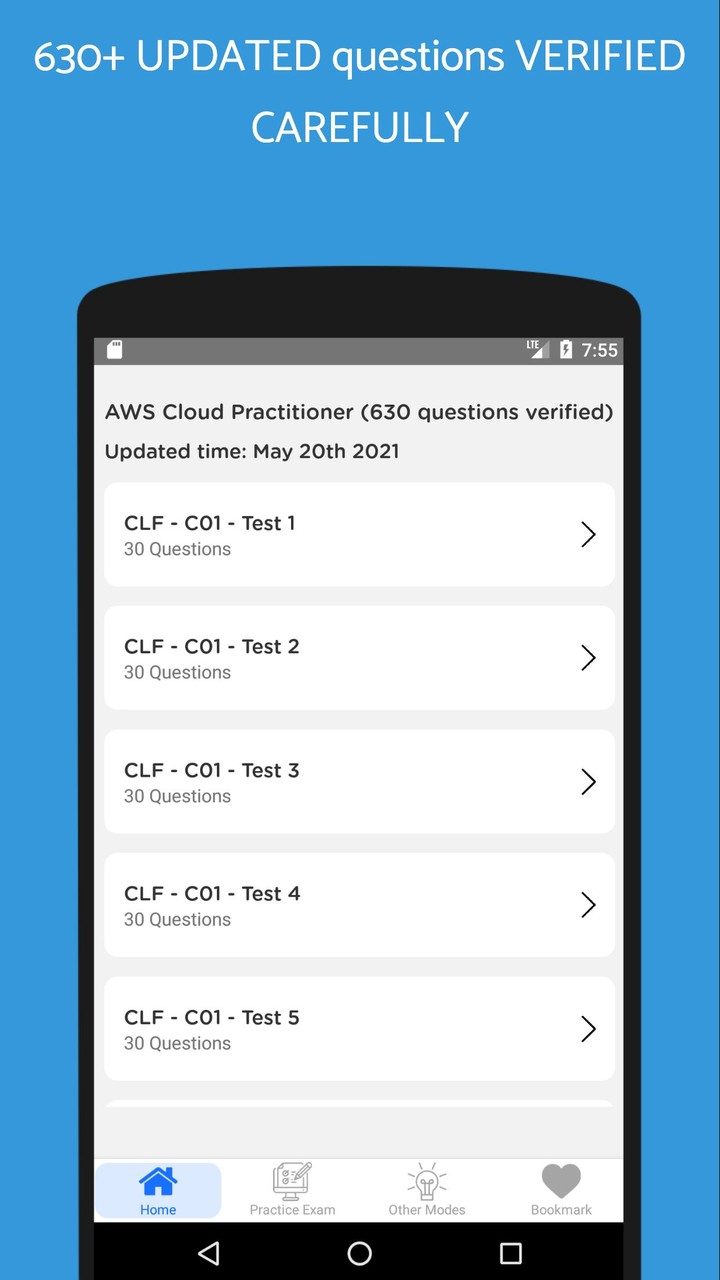AWS Cloud Practitioner 2022 screenshot image 1_Popularmodapk.com