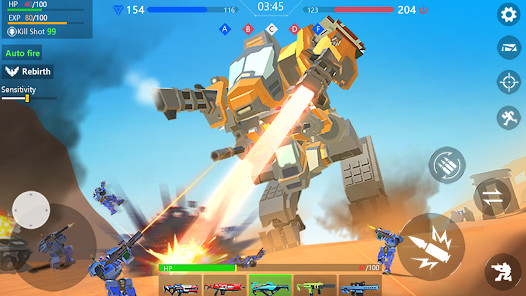 Robot War:Modern Combat FPS<span>(No Ads)</span> screenshot image 1_Popularmodapk.com