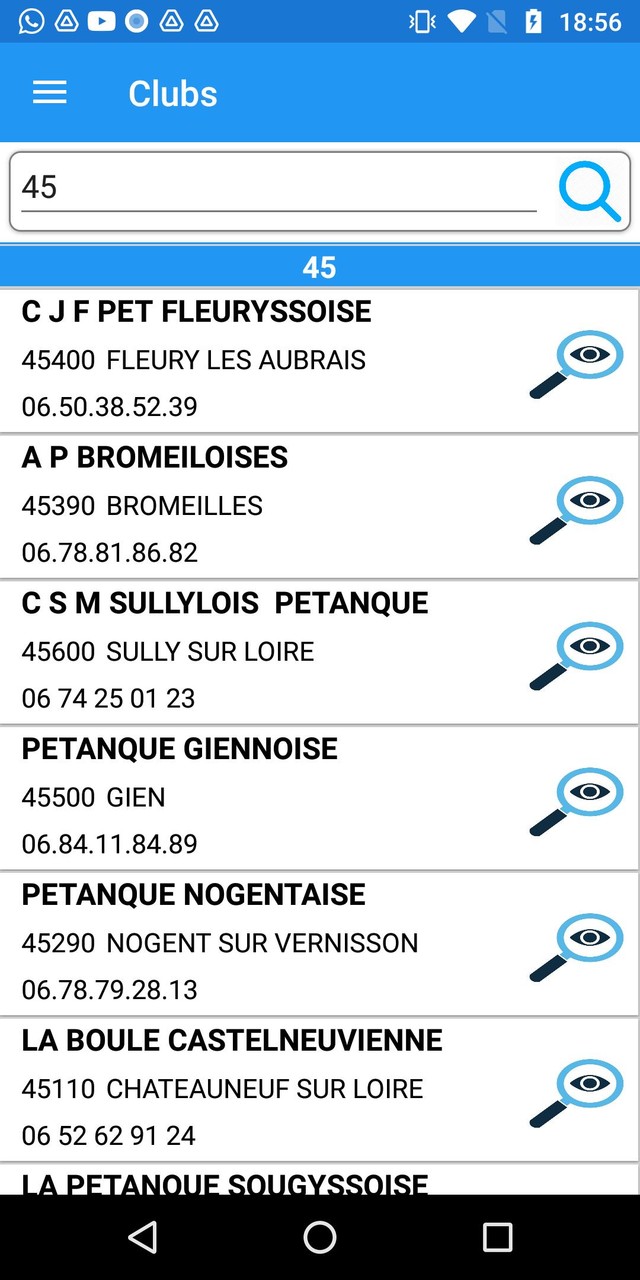 Pétanque Calendriers Concours screenshot image 3_Popularmodapk.com