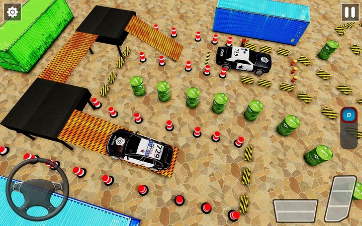 Police Car Parking Simulator screenshot image 5_Popularmodapk.com