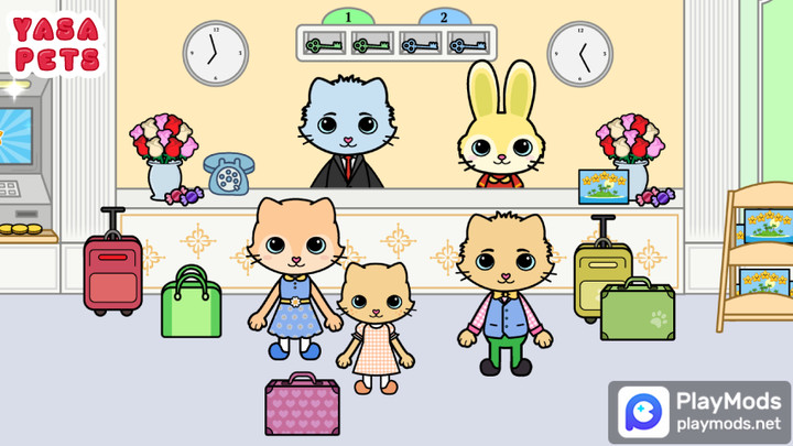 Yasa Pets Hotel<span>(AD Remove-Free Rewards)</span> screenshot image 3_Popularmodapk.com