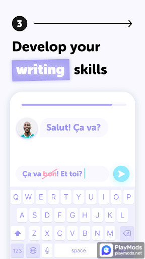 Falou - Fast language learning screenshot image 4_Popularmodapk.com