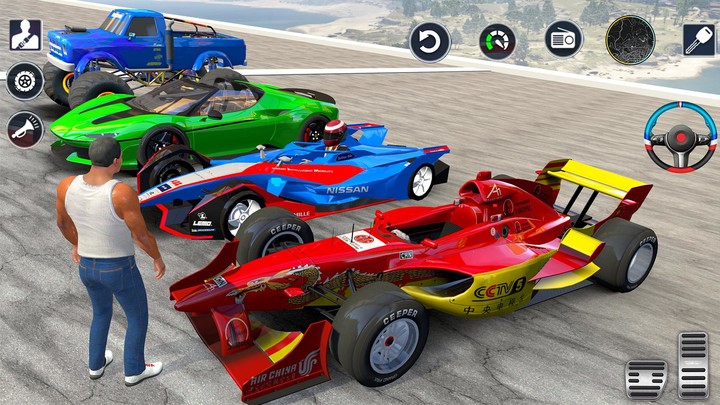 Formula Car Racing Car Game screenshot image 2_Popularmodapk.com