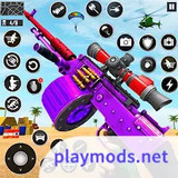 FPS Shooter:3D Gun Fire Games<span>(Unlimited Resources)</span>9.5_Popularmodapk.com