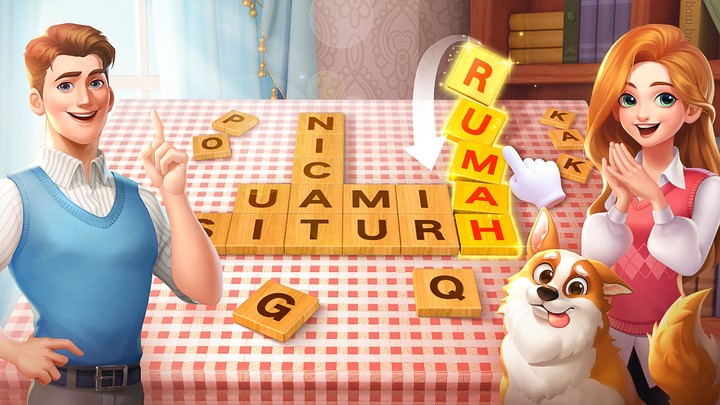 Perkataan Berkecai: Permainan screenshot image 1_Popularmodapk.com