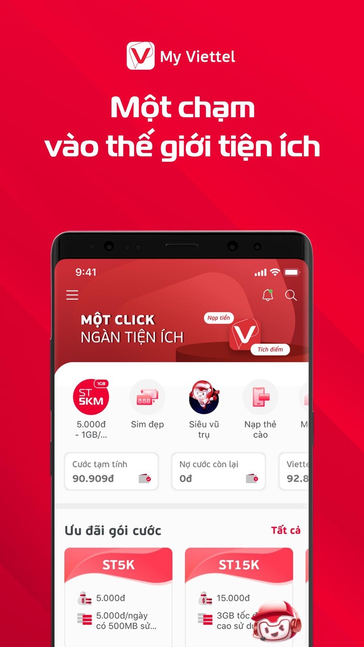 My Viettel: Tích điểm, Đổi quà screenshot image 1_Popularmodapk.com