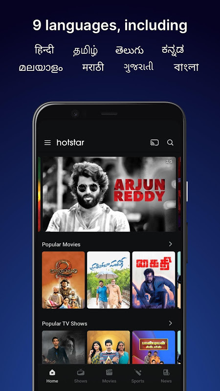 Hotstar screenshot image 5_Popularmodapk.com