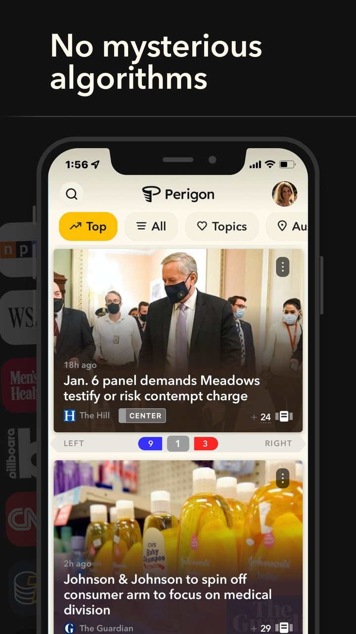 Perigon - Total 360° News screenshot image 2_Popularmodapk.com