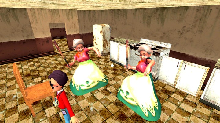 Evil Granny Haunted House 3D screenshot image 2_Popularmodapk.com