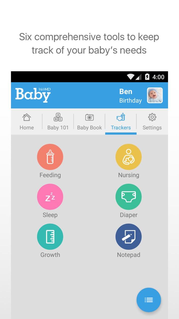 WebMD Baby screenshot image 3_Popularmodapk.com