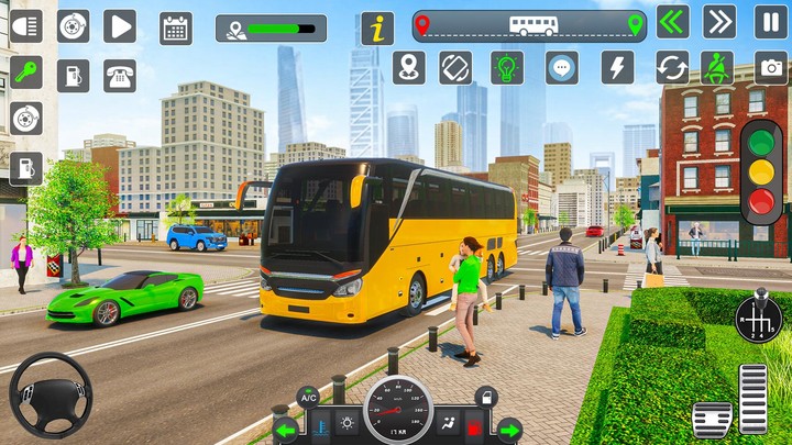 Auto Coach Bus Driving School screenshot image 1_Popularmodapk.com