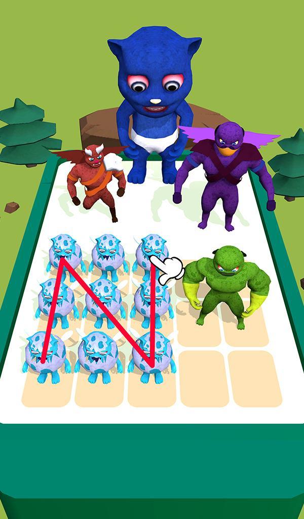 Merge Rampage: Mutant Monster screenshot image 5_Popularmodapk.com